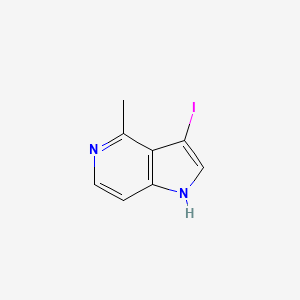 3-Iodo-4-methyl-1H-pyrrolo[3,2-c]pyridine