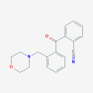 2-Cyano-2'-morpholinomethyl benzophenone