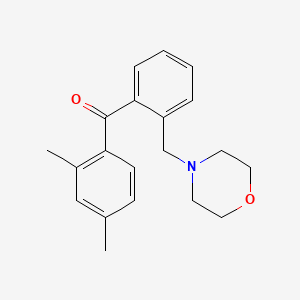 2,4-Dimethyl-2'-morpholinomethyl benzophenone