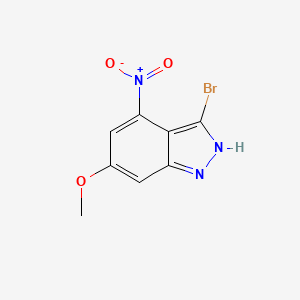 3-Bromo-6-methoxy-4-nitro-1H-indazole