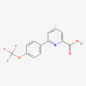 6-[4-(Trifluoromethoxy)phenyl]pyridine-2-carboxylic Acid