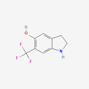 6-(Trifluoromethyl)indolin-5-ol