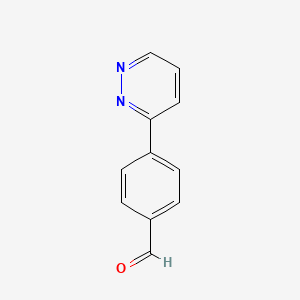 4-(Pyridazin-3-YL)benzaldehyde