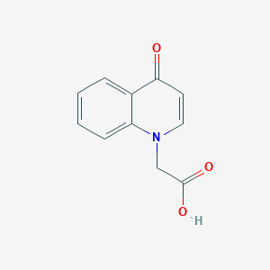 2-(4-Oxo-1,4-dihydroquinolin-1-yl)acetic acid