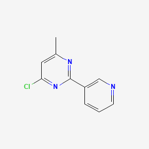 4-Chloro-6-methyl-2-(pyridin-3-yl)pyrimidine
