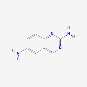 molecular formula C8H8N4 B1613738 Quinazoline-2,6-diamine CAS No. 882670-95-3