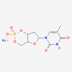 molecular formula C10H12N2NaO7P B1613759 Thymidine 3 CAS No. 76567-90-3