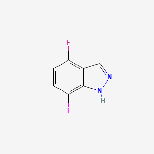 4-fluoro-7-iodo-1H-indazole