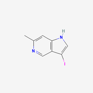 3-Iodo-6-methyl-1H-pyrrolo[3,2-c]pyridine