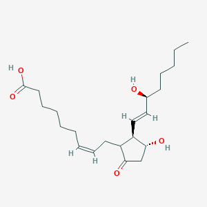 molecular formula C22H36O5 B161380 1a,1b-dihomoprostaglandin E2 CAS No. 26198-80-1