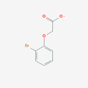 molecular formula C8H6BrO3- B161383 (2-Bromophenoxy)acetic acid CAS No. 1879-56-7