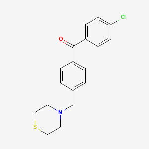 4-Chloro-4'-thiomorpholinomethylbenzophenone