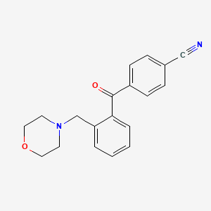 4'-Cyano-2-morpholinomethylbenzophenone