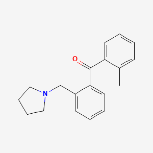 2-Methyl-2'-pyrrolidinomethyl benzophenone
