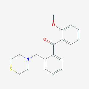 2-Methoxy-2'-thiomorpholinomethyl benzophenone