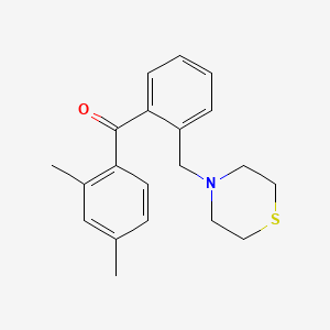 2,4-Dimethyl-2'-thiomorpholinomethyl benzophenone