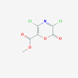 Methyl 3,5-dichloro-6-oxo-1,4-oxazine-2-carboxylate
