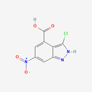 3-Chloro-6-nitro-1H-indazole-4-carboxylic acid