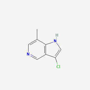 3-chloro-7-methyl-1H-pyrrolo[3,2-c]pyridine