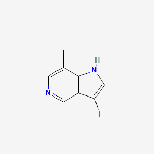 3-iodo-7-methyl-1H-pyrrolo[3,2-c]pyridine