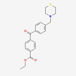 4-Carboethoxy-4'-thiomorpholinomethyl benzophenone