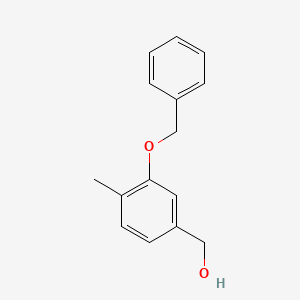 [3-(Benzyloxy)-4-methylphenyl]methanol