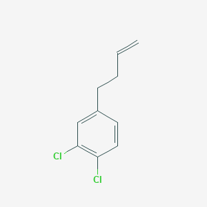 molecular formula C10H10Cl2 B1614015 4-(3,4-Dichlorophenyl)-1-butene CAS No. 3047-23-2