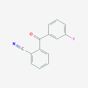 2-Cyano-3'-iodobenzophenone