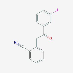 2-(2-Cyanophenyl)-3'-iodoacetophenone