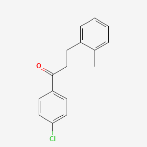 4'-Chloro-3-(2-methylphenyl)propiophenone