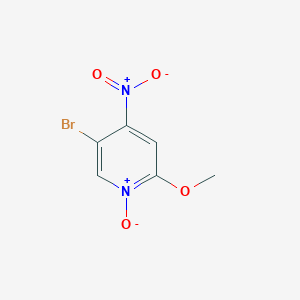 5-Bromo-2-methoxy-4-nitropyridine 1-oxide