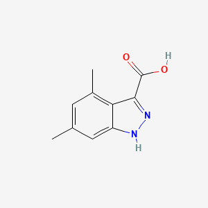 4,6-dimethyl-1H-indazole-3-carboxylic acid