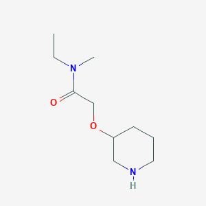 N-Ethyl-N-methyl-2-(piperidin-3-yloxy)acetamide