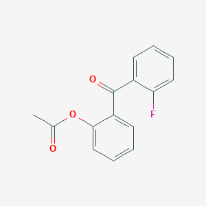 2-Acetoxy-2'-fluorobenzophenone