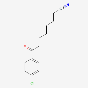 8-(4-Chlorophenyl)-8-oxooctanenitrile