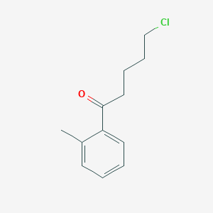 5-Chloro-1-(2-methylphenyl)-1-oxopentane