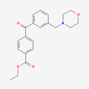 4'-Carboethoxy-3-morpholinomethyl benzophenone