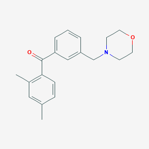 2,4-Dimethyl-3'-morpholinomethyl benzophenone