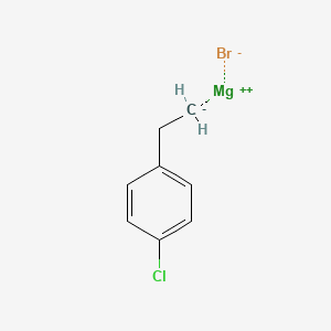 molecular formula C8H8BrClMg B1614113 4-Chlorophenethylmagnesium bromide CAS No. 36159-18-9