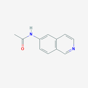 molecular formula C11H10N2O B1614114 N-(isoquinolin-6-yl)acetamide CAS No. 566944-05-6