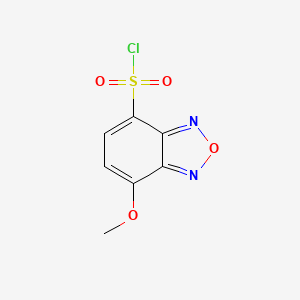 molecular formula C7H5ClN2O4S B1614117 7-Methoxy-2,1,3-benzoxadiazole-4-sulfonyl chloride CAS No. 944780-94-3