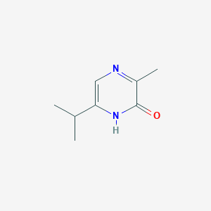 molecular formula C8H12N2O B161412 6-Isopropyl-3-methylpyrazin-2-ol CAS No. 125781-24-0