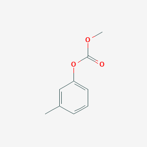 molecular formula C9H10O3 B161414 Methyl (3-methylphenyl) carbonate CAS No. 1848-02-8