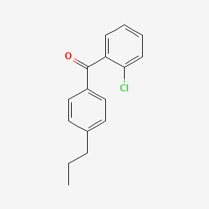 2-Chloro-4'-n-propylbenzophenone