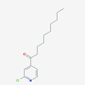 2-Chloro-4-decanoylpyridine