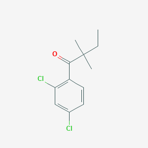 2',4'-Dichloro-2,2-dimethylbutyrophenone