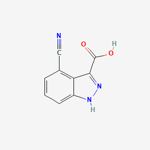 4-cyano-1H-indazole-3-carboxylic acid