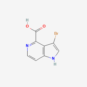 3-Bromo-1H-pyrrolo[3,2-c]pyridine-4-carboxylic acid