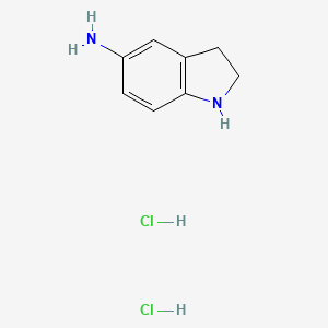 molecular formula C8H12Cl2N2 B1614207 5-氨基吲哚二盐酸盐 CAS No. 2759-14-0