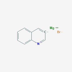 molecular formula C9H6BrMgN B1614211 3-喹啉基溴化镁 CAS No. 738580-61-5